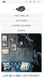 Mobile Screenshot of inahalfshell.com